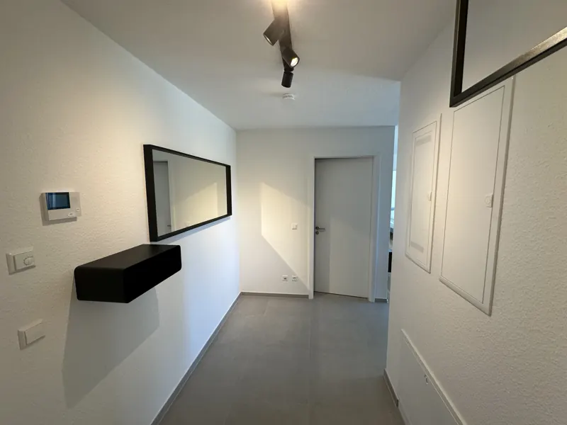 Hallway with wardrobe